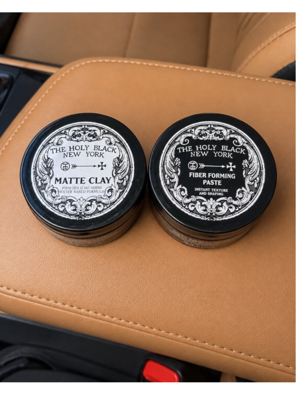The Holy Black *BUNDLE* Matte Clay + Fiber Forming Paste 4oz Bundle